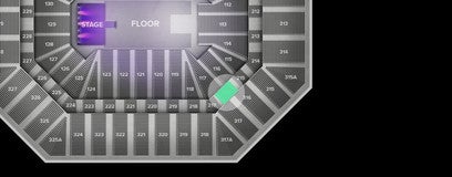 Seat view from Middle