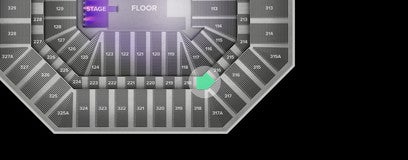 Seat view from Middle