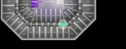 Seat view from Middle