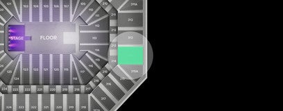 Seat view from Upper