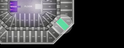 Seat view from Upper