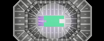 Seat view from GA Floor