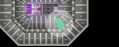 Seat view from Lower