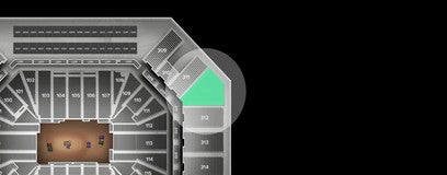 Seat view from Upper