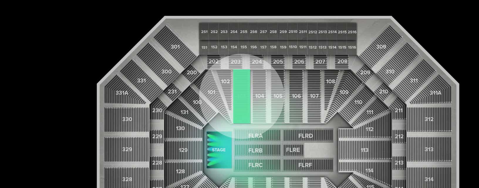 Seat view from Lower