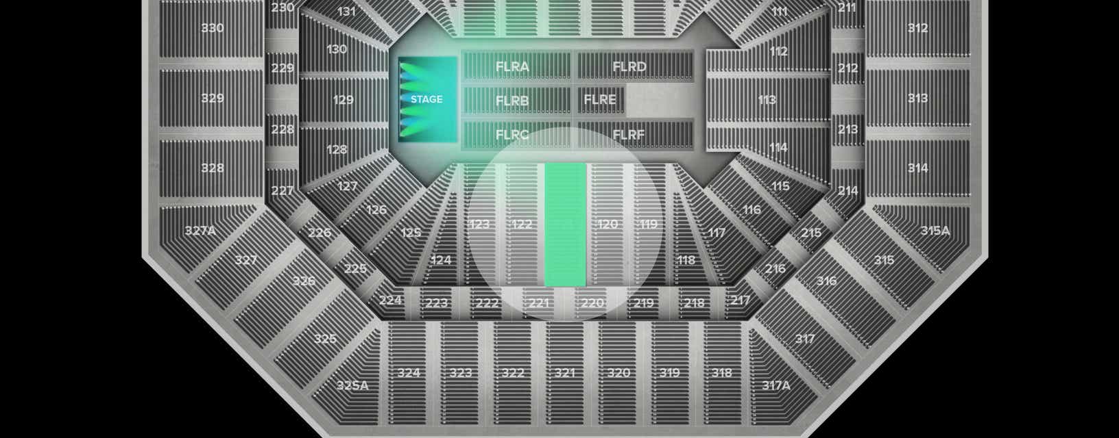 Seat view from Lower