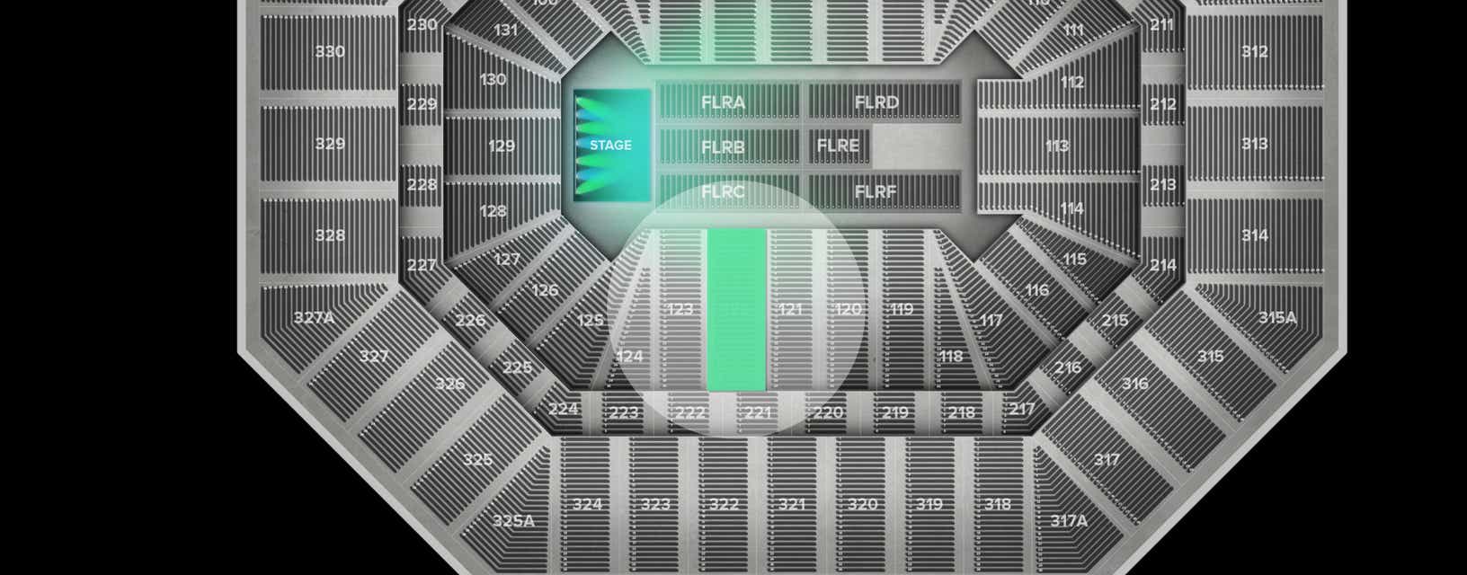 Seat view from Lower