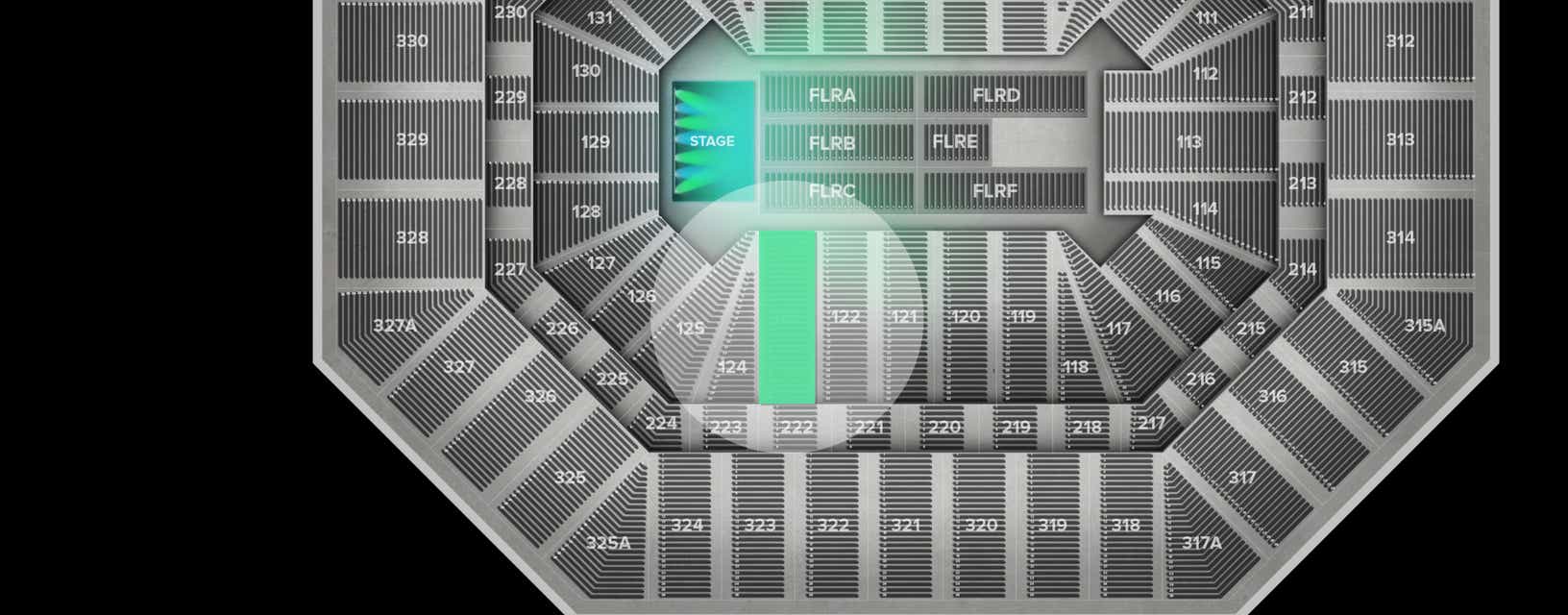 Seat view from Lower