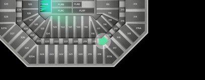 Seat view from Middle