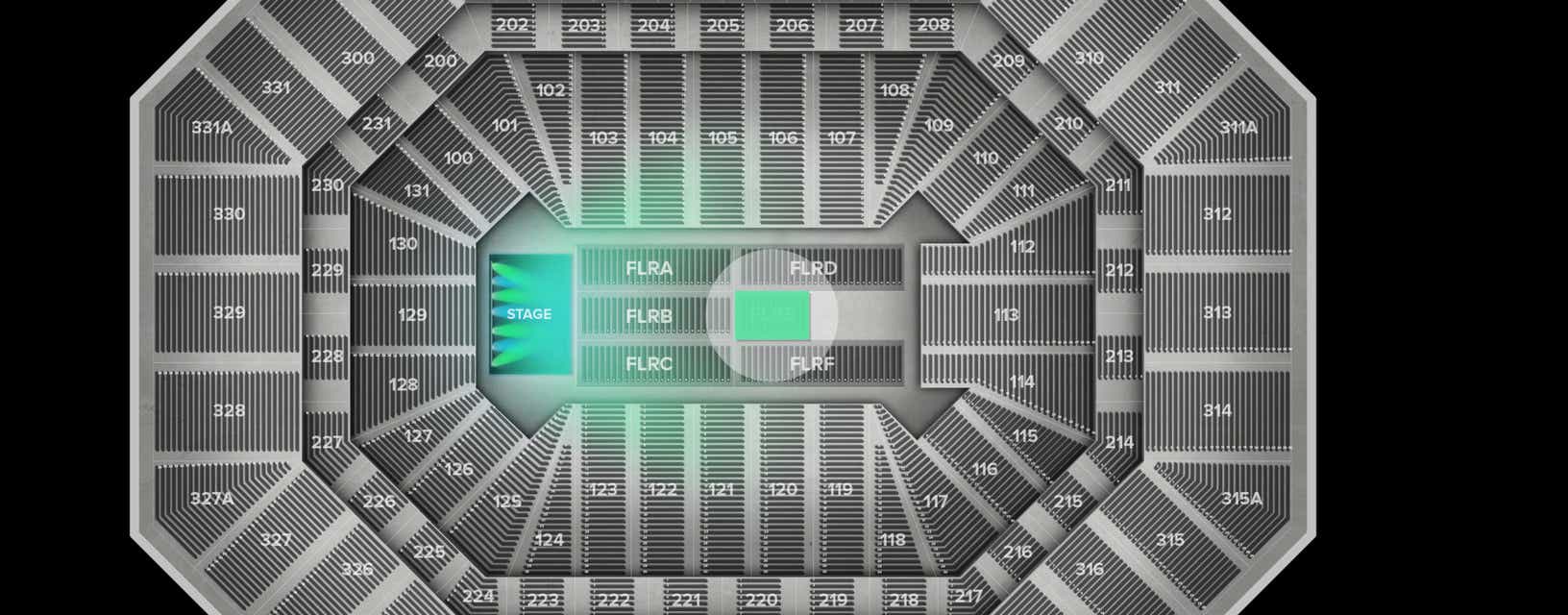 Seat view from Floor