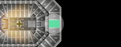 Seat view from Upper