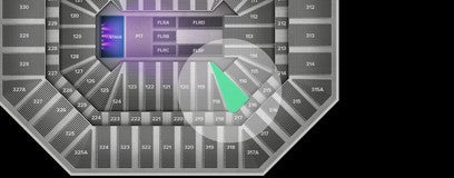 Seat view from Lower