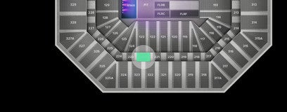 Seat view from Middle