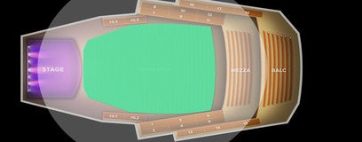 Seat view from Orchestra