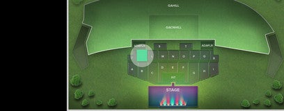 Seat view from Floor