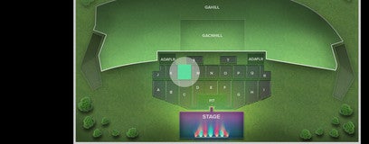 Seat view from Floor