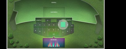 Seat view from Floor