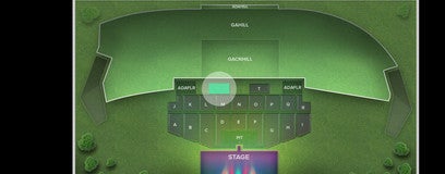 Seat view from Floor