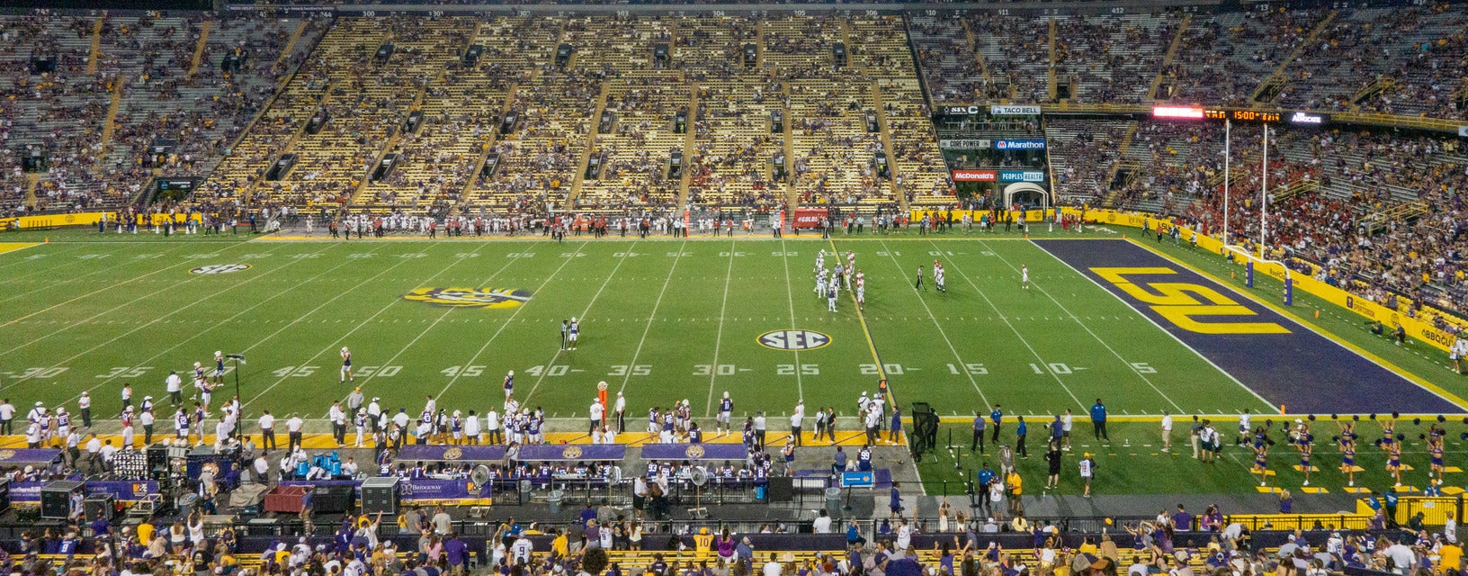 Seat view from West
