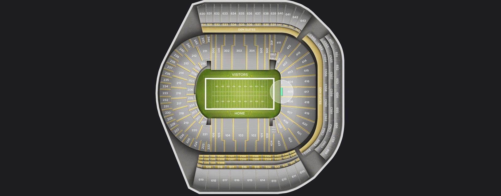 Seat view from Lower Level