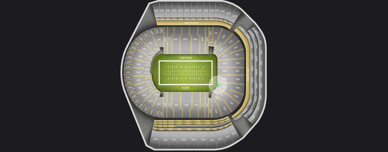 Seat view from Lower Level