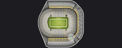 Seat view from Lower Level Club