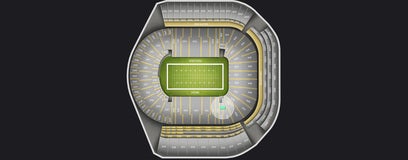 Seat view from West Bleachers