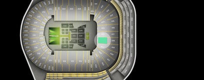 Seat view from South