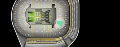 Seat view from South