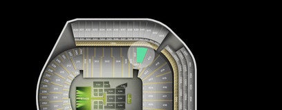 Seat view from South