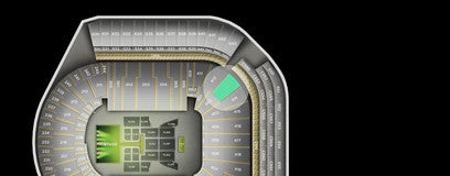 Seat view from South