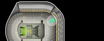 Seat view from South