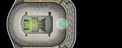 Seat view from South