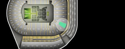 Seat view from South