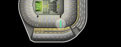 Seat view from South