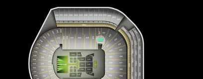 Seat view from East Bleachers