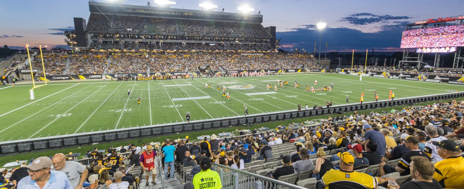 Seat view from Lower Sideline