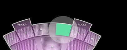 Seat view from Bleachers