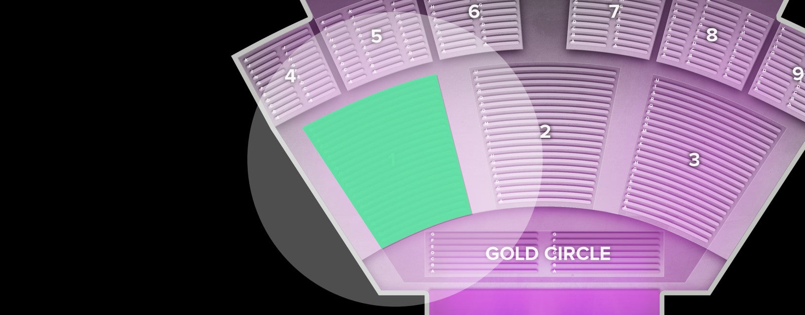 Seat view from Reserved