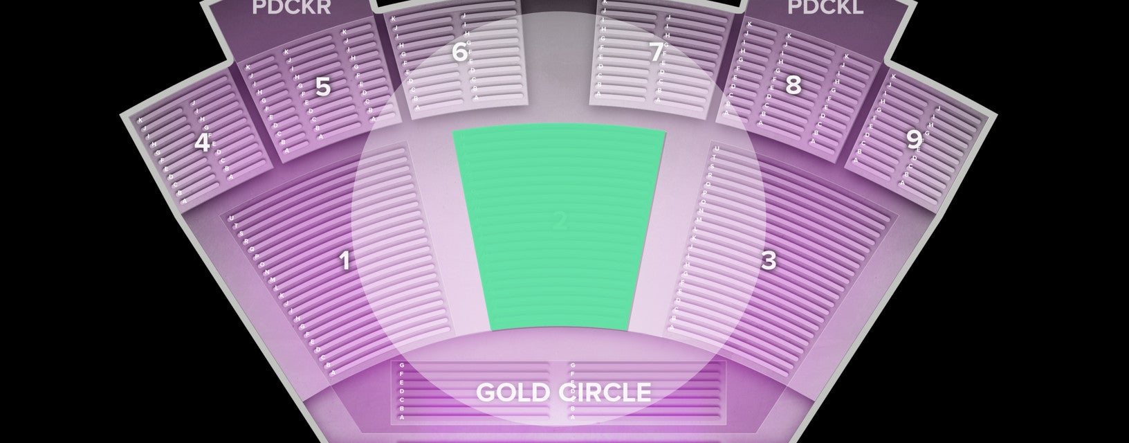 Seat view from Reserved