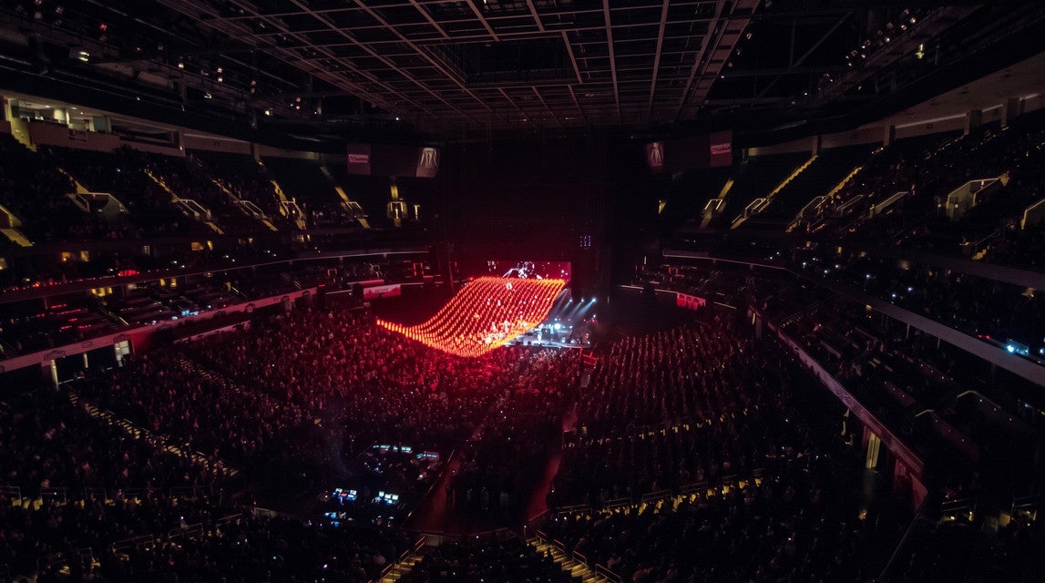 Seat view from Upper