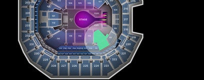 Seat view from Lower
