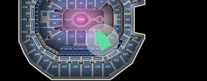 Seat view from Lower