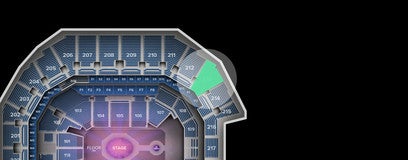 Seat view from Upper