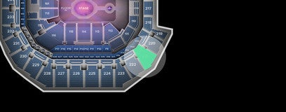 Seat view from Upper