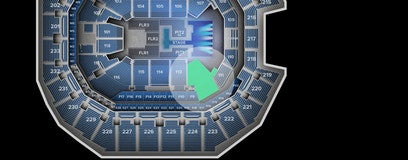 Seat view from Lower