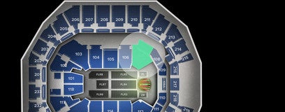 Seat view from Lower