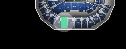 Seat view from Upper