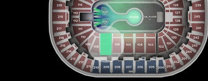 Seat view from Lower