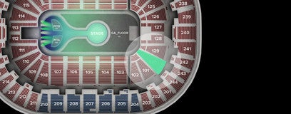 Seat view from Lower